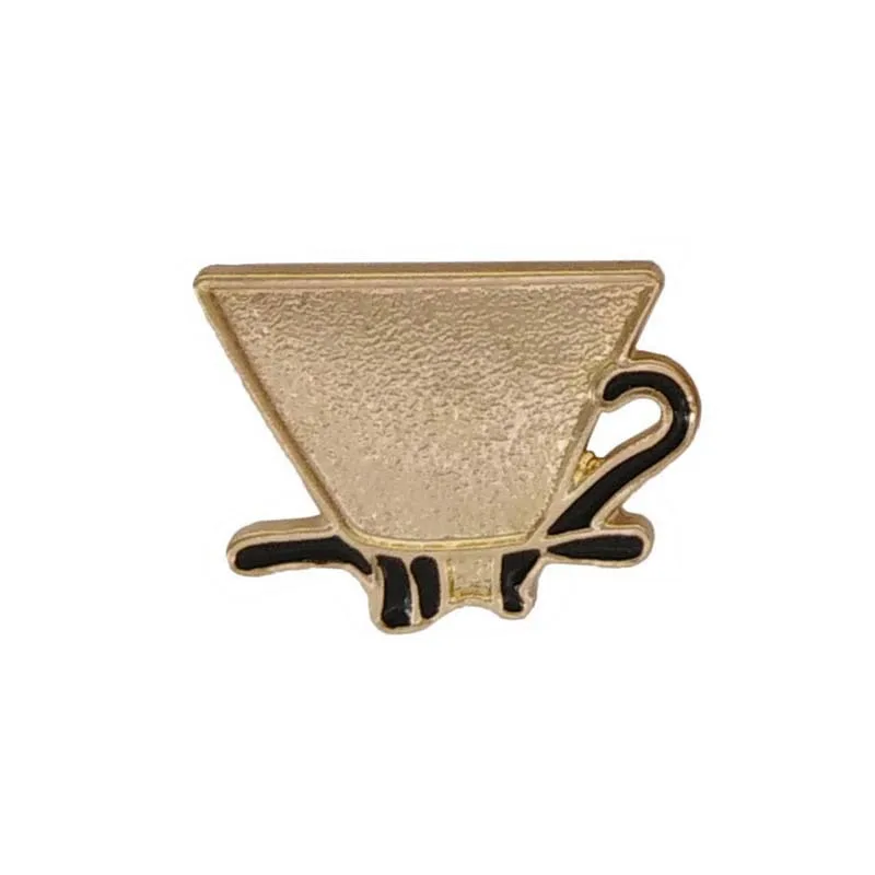 Винтажный дворцовый ручной горшок Moka coffee Cup броши, шпильки, значки, значок для джинсовой одежды, модные готические ювелирные изделия - Окраска металла: 4