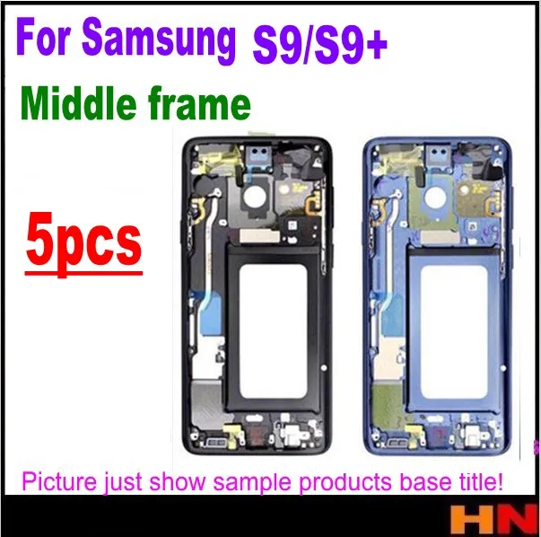 5 шт. оптовая продажа для Samsung Galaxy S9 plus средняя рамка пластина Корпус ремонт