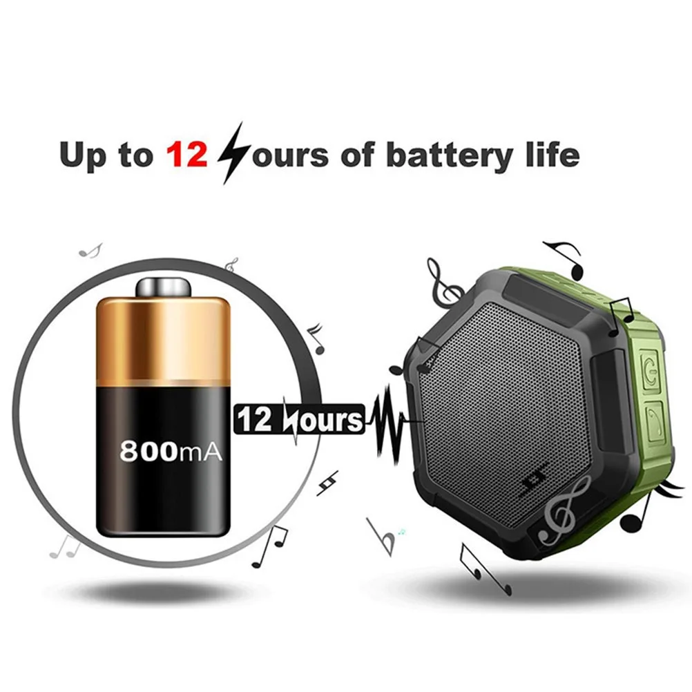 Перезаряжаемый Мини Портативный уличный спортивный беспроводной IP67