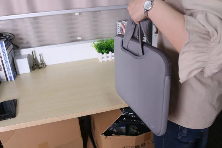 Чехол-сумка для ноутбука DOWSWIN для Macbook Air Pro retina 13 15, чехол для ноутбука 15,6, сумка для ноутбука Dell acer Asus hp, деловая сумка