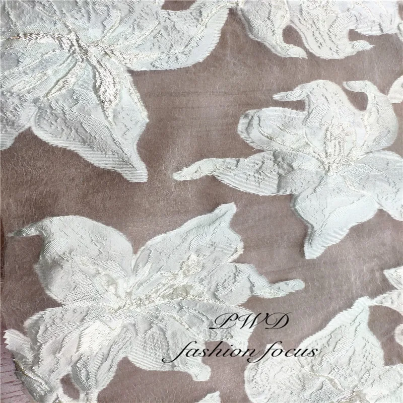 latest french blonda yellow white lace fabric African material nigeria embroidery wedding | Дом и сад