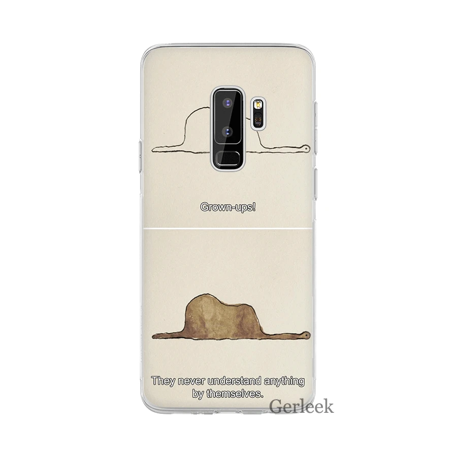 Desxz Phone Case For Samsung Galaxy M10 M20 M30 A7 A9 A10 A30 A40 A50 A70 Cover Little Prince | Мобильные телефоны и
