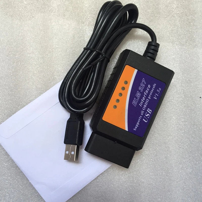 ELM327 USB OBD2 автомобильный диагностический инструмент последняя версия ELM 327