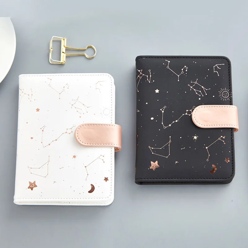 

JUGAL Constellations Notebook Pu Cover Schedule Book Diary Weekly Planner Notebook School Office Supplies Kawaii Stationery 2020
