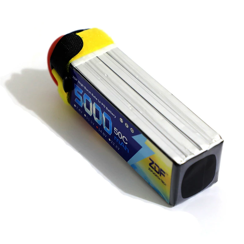 ZDF 14 8 V 4S 5000mAh 50C 100C RC LiPo Battery батареи для вертолета квадрокоптера лодки автомобиля