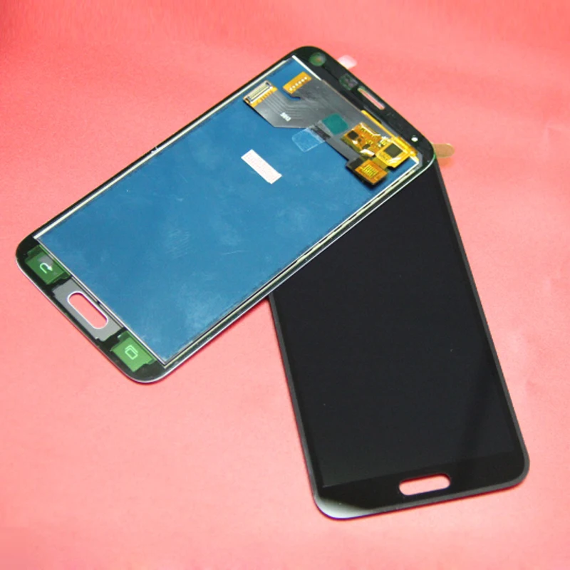 Совместимый с Samsung S5 LCD G900F Дисплей экран сенсорный дигитайзер в сборе совместимый