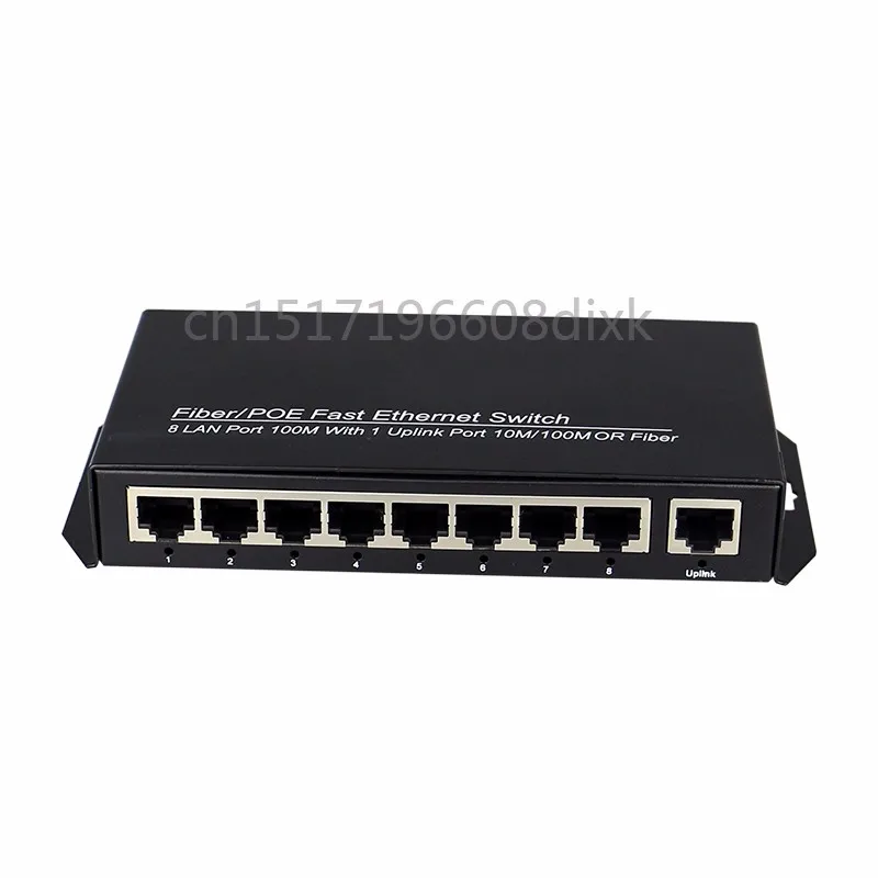 Инжектор poe 8-портовый коммутатор AP RJ45 Uplink/Свитч POE сети совместимых сетевые камеры и беспроводной AP Мощность IEEE 802.3af(15,4 Вт