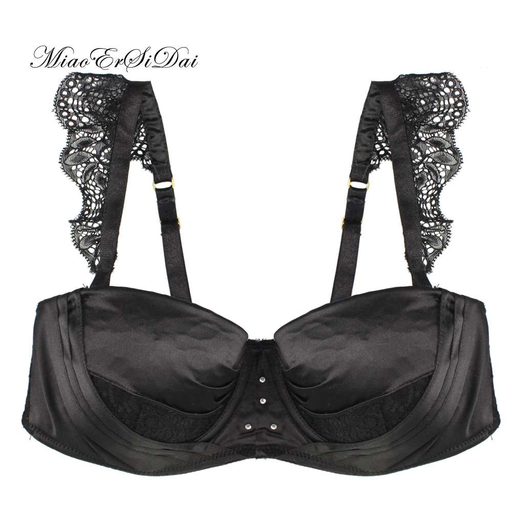 Женский кружевной бюстгальтер на бретельках|women lace bra|lace brabra straps black |