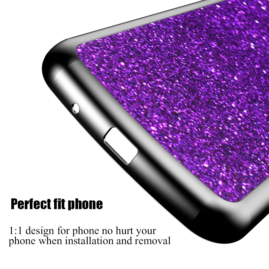 DAGUDON Full Cover Case For Samsung Galaxy S3 i9300 Luxury Shiny Glitter Silicone Neo Soft Phone cases |