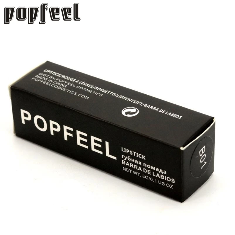 Popfeel 20 видов цветов Макияж матовая помада блеск для губ Карандаш красота макияж