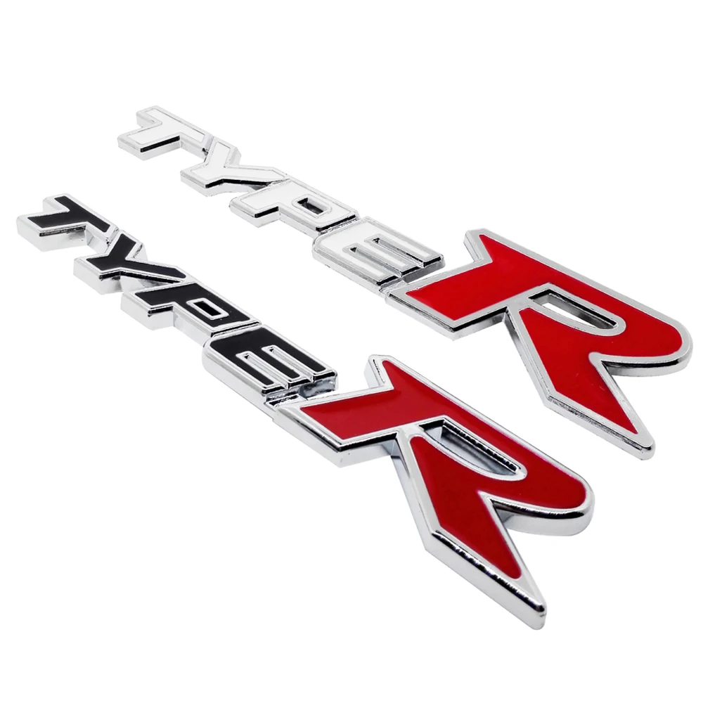Автомобильные Стикеры автомобиля эмблема для кузова Наклейки на багажник Тип-R