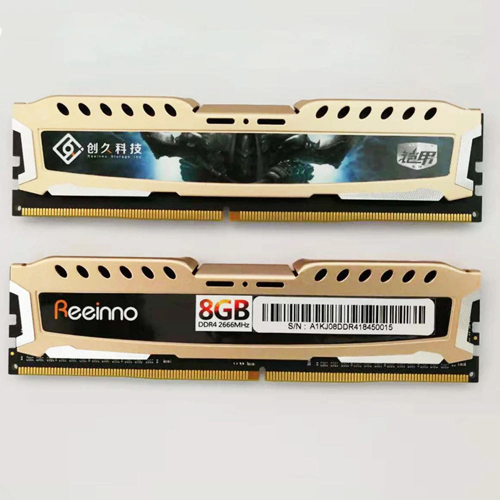 Reeinno оперативная память 4 ГБ 8 16 DDR4 2400 МГц 1 2 в NON ECC 284 pin Память DIMM для рабочего стола