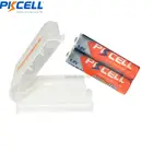 Перезаряжаемые никель-цинковые батарейки aaa, 1,6 в, МВтч, 3 а, с пластиковым корпусом и логотипом бренда PKCELL, 2 шт.