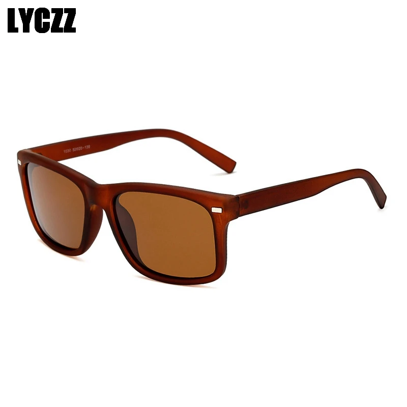 LYCZZ New Mens Driving and Fishing Sun Glasses High Quality Polarized Eyewears Outdoor Sports Anti-Wind Goggles For Males oculos |