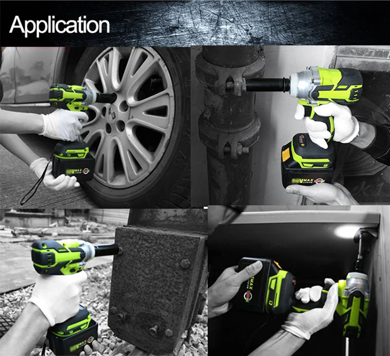 Toolstrong 21v Электрический гаечный ключ перезаряжаемый литиевый аккумулятор