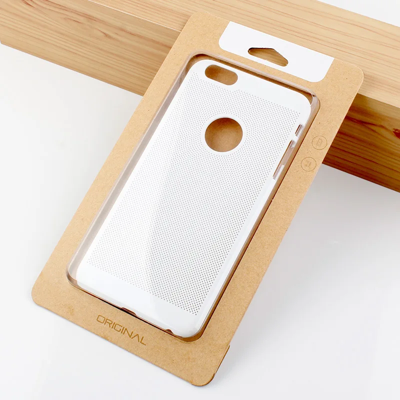 Универсальный чехол для мобильного телефона 400 шт. крафт бумага коричневая