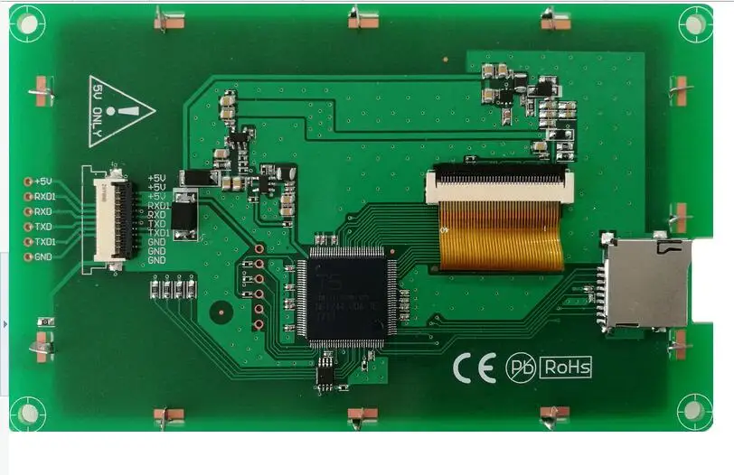 DMT48270C043_04WN 3 5-дюймовый экран с последовательным портом высокопроизводительный