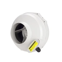 6 inline duct fan centrifugal fan turbo silent high pressure bathroom waterproof exhaust ventilation fan blower 150mm 220v 110v