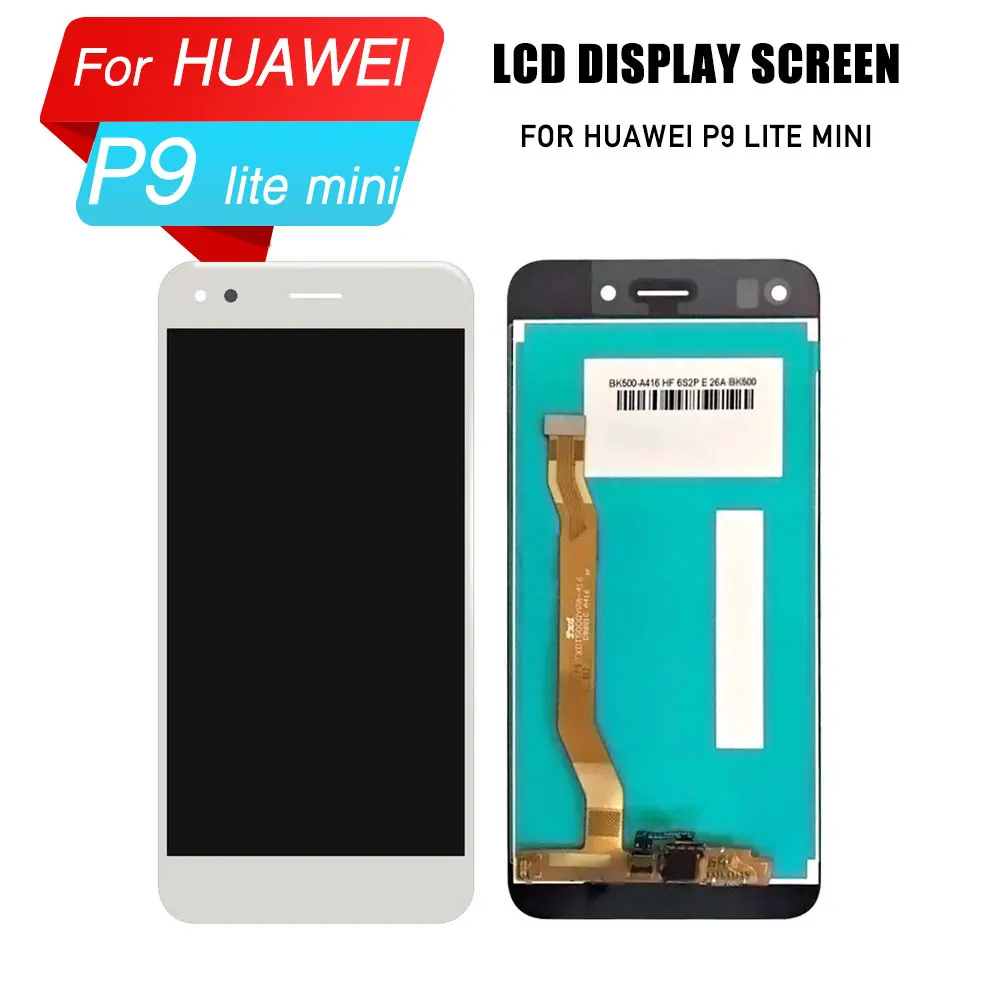 ЖК экран для huawei p9 lite Мини дигитайзер сборка мини с бесплатными