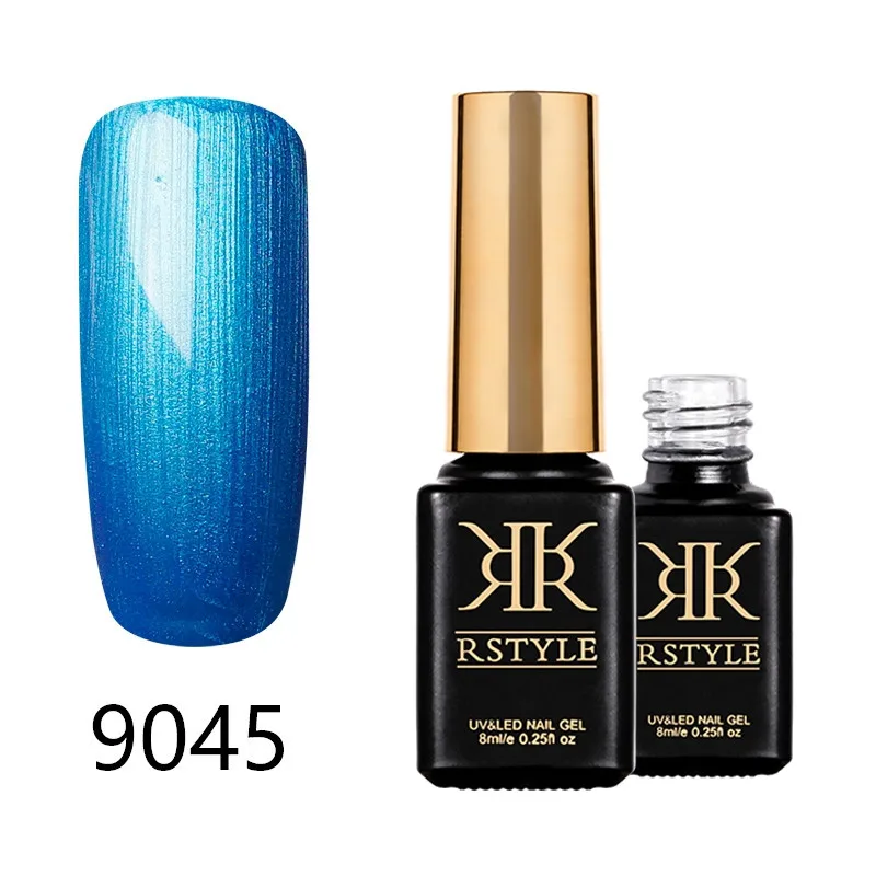 SC9045 Лак для ногтей rstyle 8 мл 9001-9062 чистый цвет УФ-гель для ногтей Soak Off Nail Art Полупостоянный гель лак набор для наращивания ногтей праймер - Цвет: SC9045
