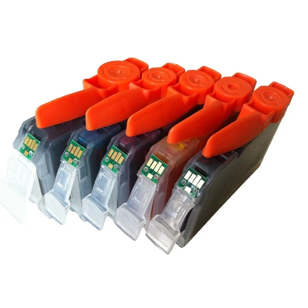 5x PGI5 CLI8 PGI 5 CLI 8 чернильный картридж совместимый с принтером CANON IP4200 IX4000 IX5000 IP3300 |