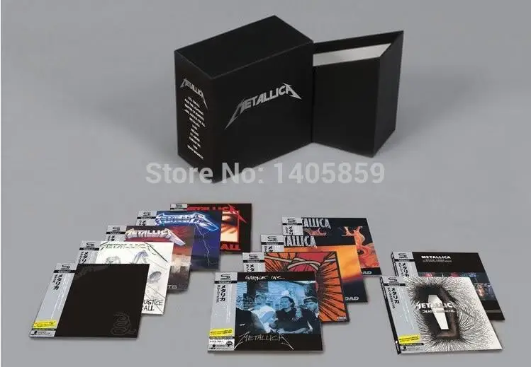 New Free Ship METALLICA COMPLETE SEALED BOX SET 13CD JAPAN ALBUM Hot Selling | Компьютеры и офис