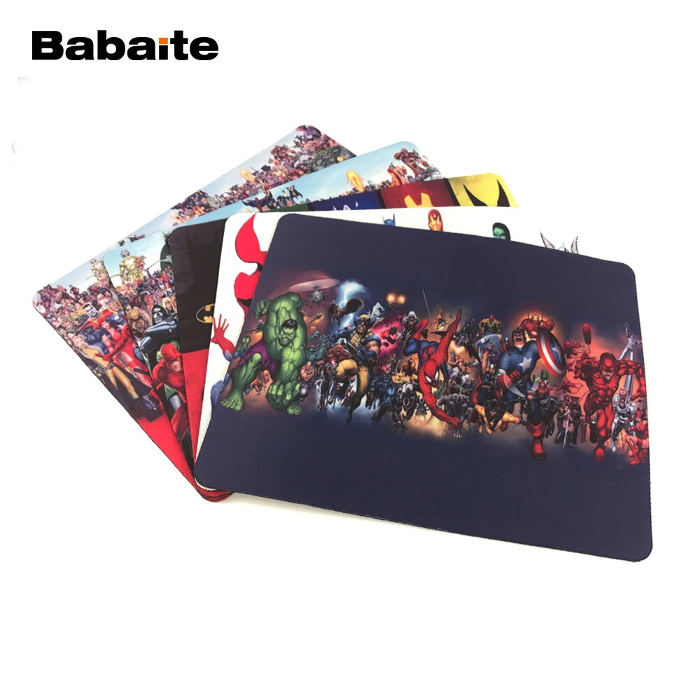 Babaite250x290x2mm Marvel Comics коллаж &quotСупергерои&quot коврик для мыши на заказ Модные