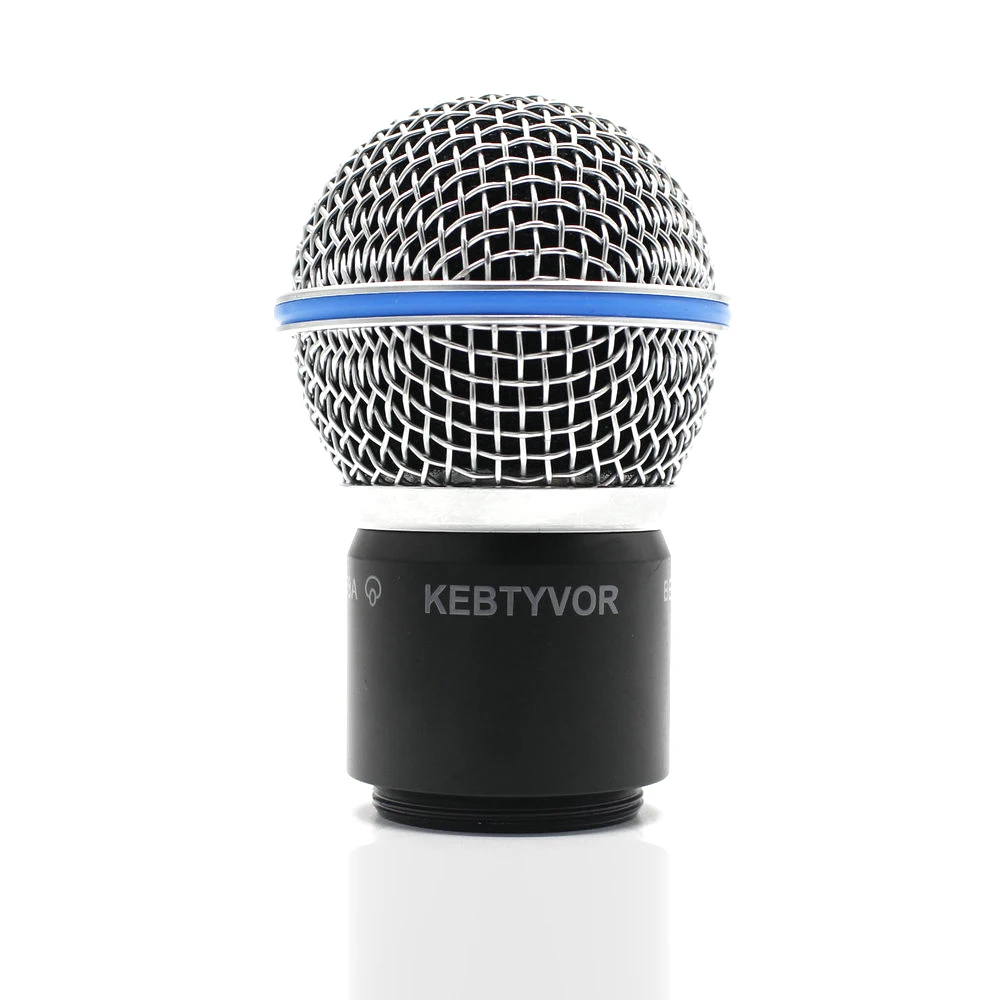 

New Replacement Ball Head Mesh Microphone Grille with capsule for PGX24 SLX24 BETA58 Wireless Microphone