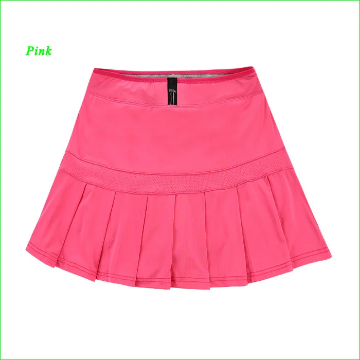 Pink 01 Женщины Теннис Юбки Шорты Бадминтон Настольный теннис Шорты Breathable для пляжа Фитнес Бег танца - Цвет: Pink 01