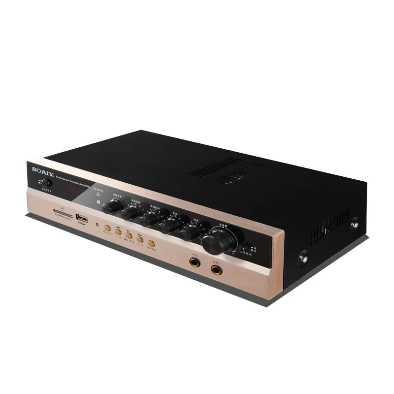 

220V SA-8003H KTV Bluetooth amplifier AV professional fever hifi high power constant resistance amplifier
