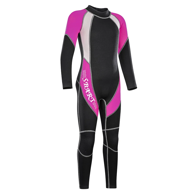 Детский Гидрокостюм из неопрена комплект для плавания и серфинга подходит