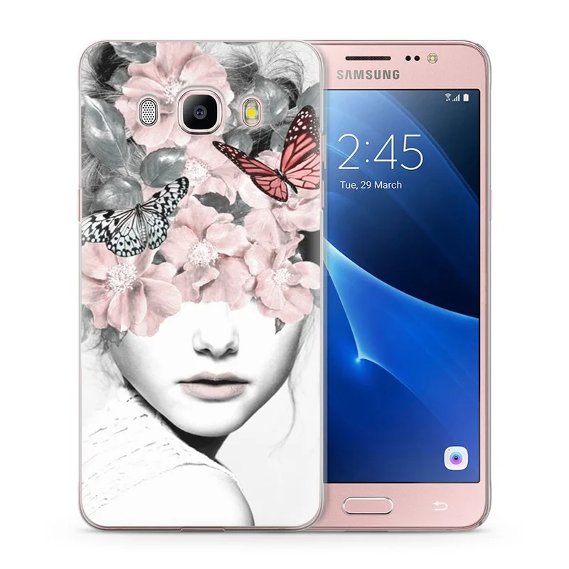 TPU Coque For Funda Samsung Galaxy J5 2016 Case J510 J510F Colorful Soft Cover Back Fundas Q062 |