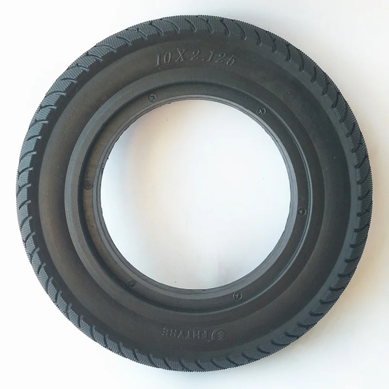 1 pcs solid tyre 1 шт. вакуумные твердые шины для скутера 10x2,125 для 10 дюймов Электрический балансировочный скутер Ховерборд Избегайте непневматических шин комплекты - Цвет: 1 pcs solid tyre