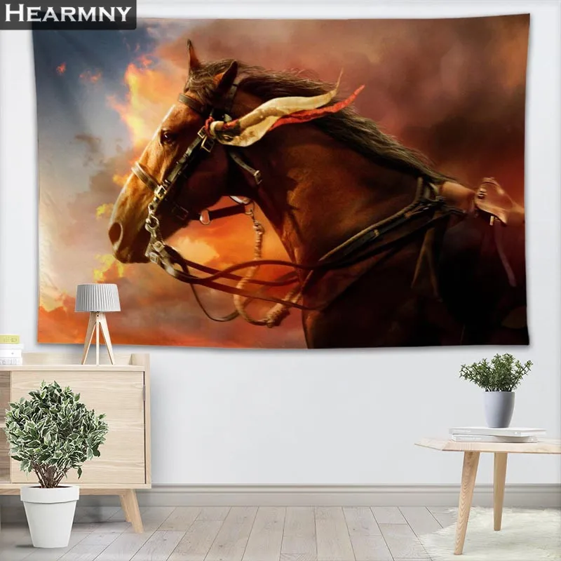 Гобелен HEARMNY гобелены для лошадей настенное украшение домашнего декора