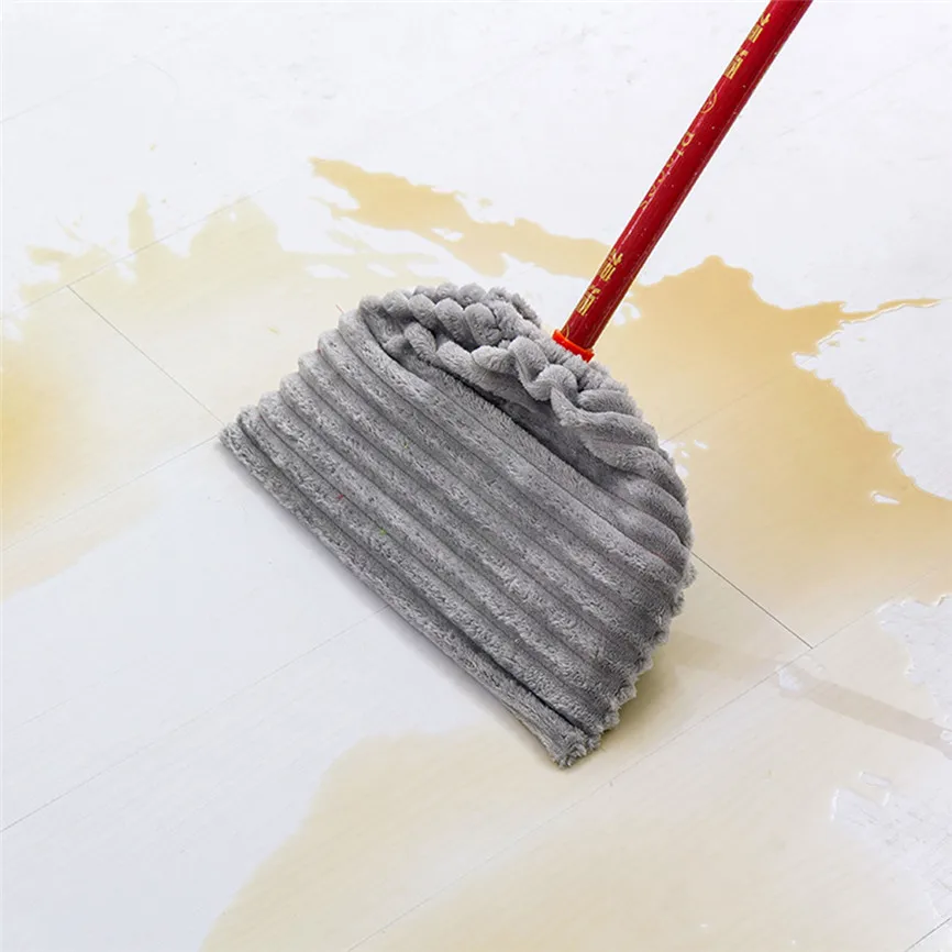 Mop Cloth Cover Multi-function Broom Replacement Soft Reusable Practical Flannel Sweeping Cleaning Rag J#4 | Дом и сад