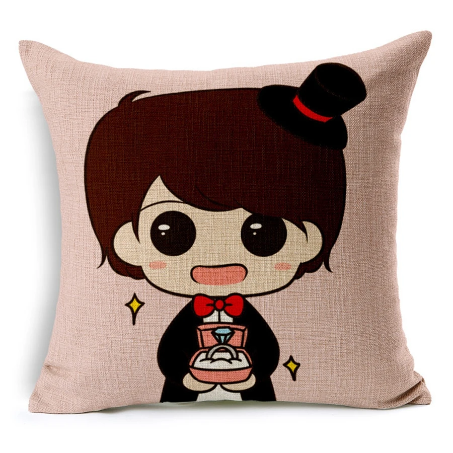 Лидер продаж наволочки для девочек с милыми рисунками из мультфильмов супер