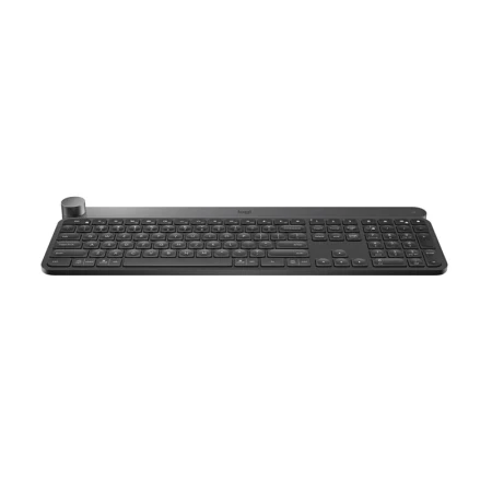 Клавиатура Logitech Craft беспроводная темно-серая умная с кнопкой управления |