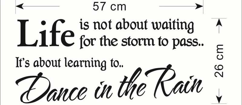% Жизни вдохновляющие цитаты настенные наклейки домашние украшения самодельные