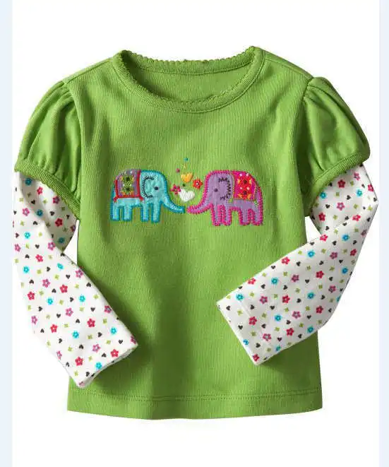 Акции cotton2018Retail бренд для мальчиков и девочек футболки топ Костюмы длинные Все