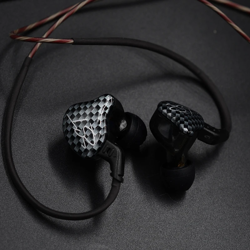 AS10 KZ ZST красочные BA+ DD наушники в ухо гибридная гарнитура HIFI бас шумоподавление наушники с микрофоном заменен кабель для телефона