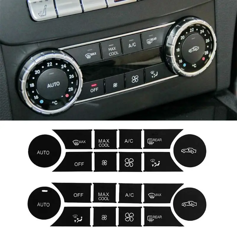 Набор наклеек A/C для ремонта панели W204 C300 08-14 | Автомобили и мотоциклы