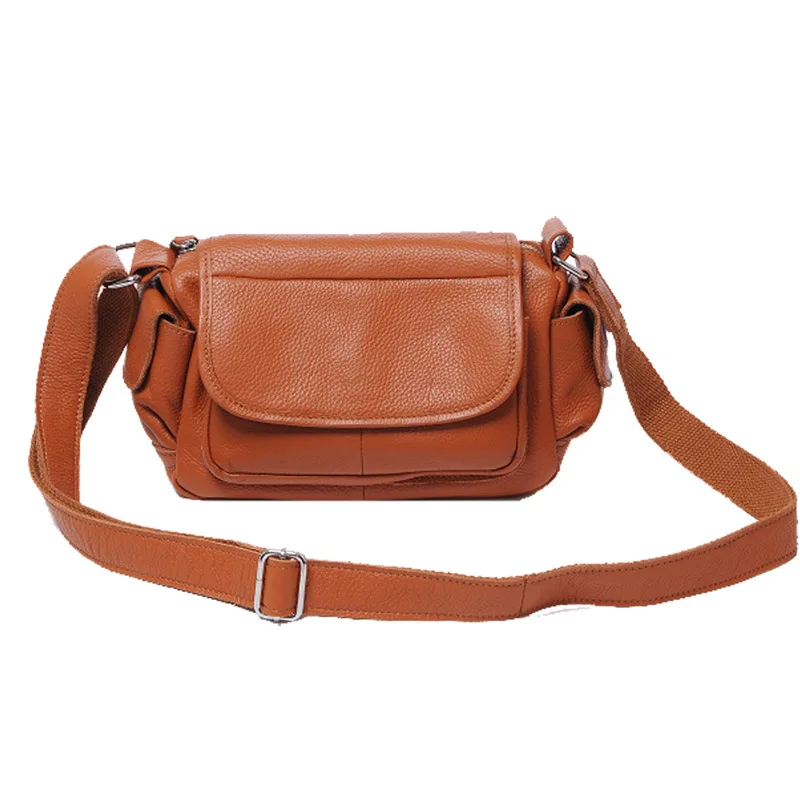 Женская сумка-мессенджер из натуральной воловьей кожи | Багаж и сумки