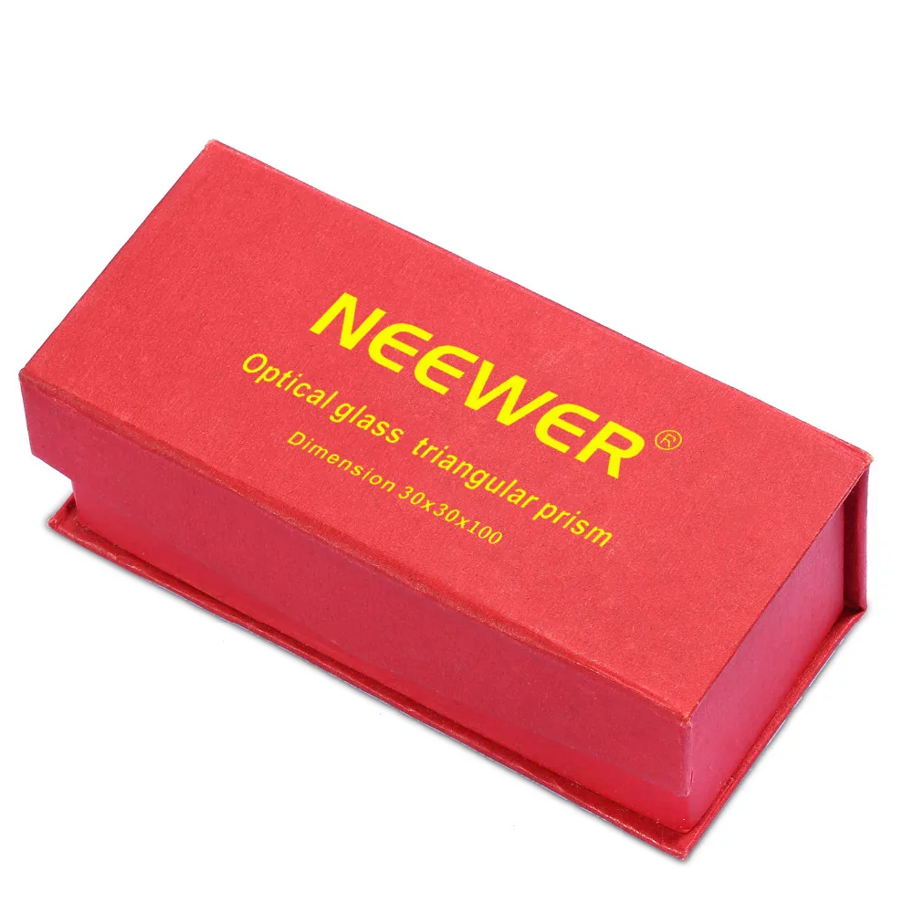 Neewer 4 &quotОптическое стекло Тройная треугольная призма физика обучающий Свет