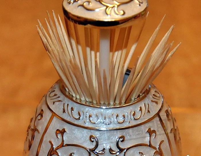 Креативный портативный держатель для зубочисток в форме яйца отеля