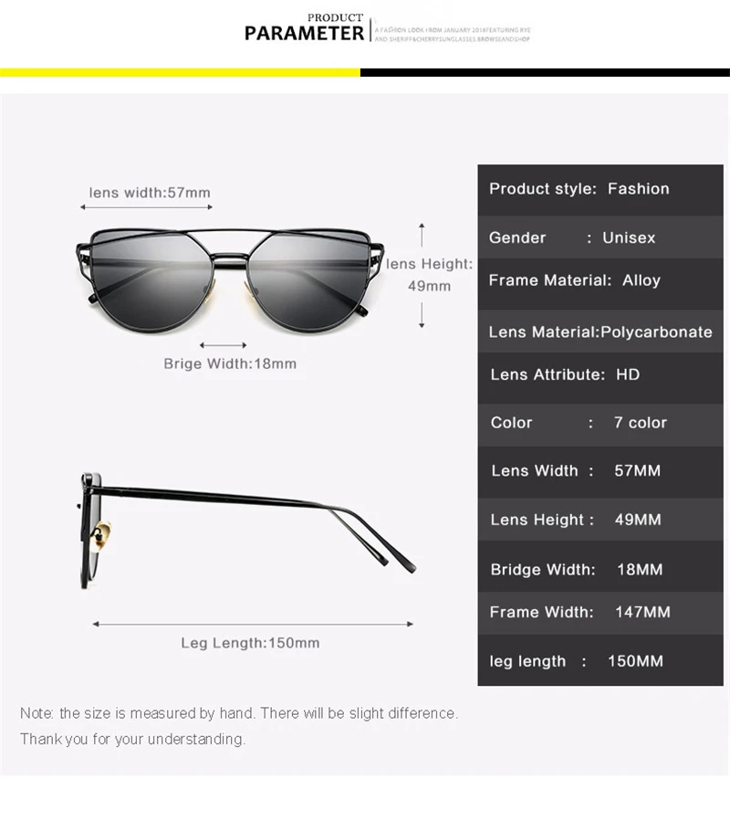 Женские винтажные зеркальные солнцезащитные очки eb2019 кошачий глаз с плоскими