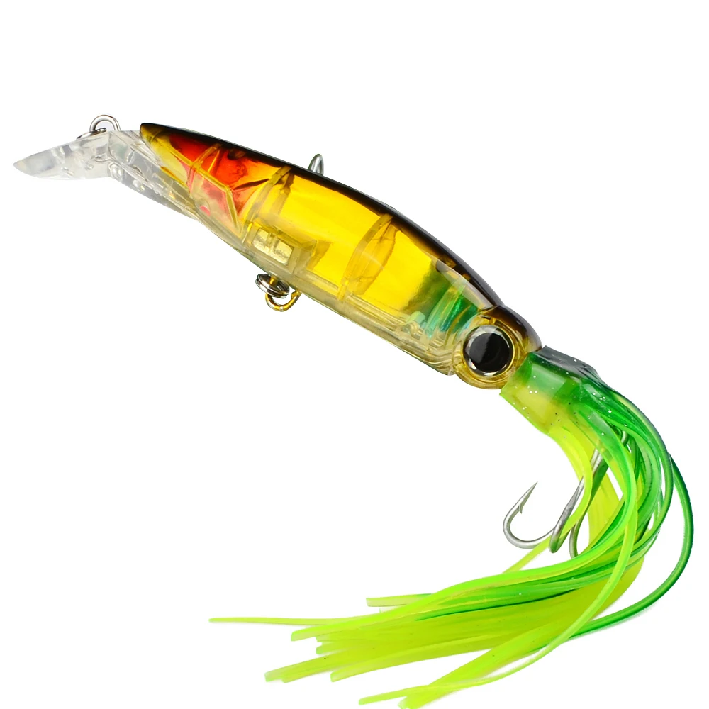 1 шт. рыболовная приманка 14 см 40 г|baits tackle|squid skirtslure bait |