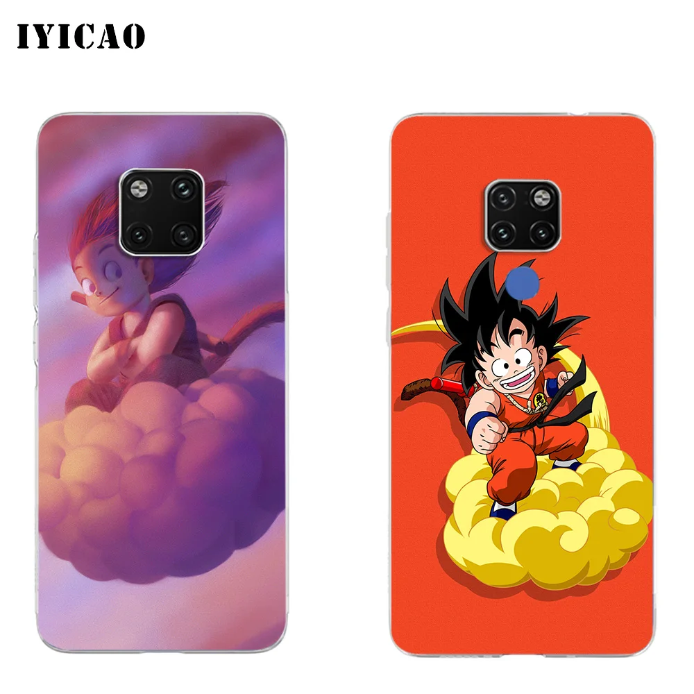 IYICAO kid Goku Dragon ball Мягкий силиконовый чехол для телефона Huawei Mate 10 20 Lite Pro Nova 2 2i 3 3i 4 TPU