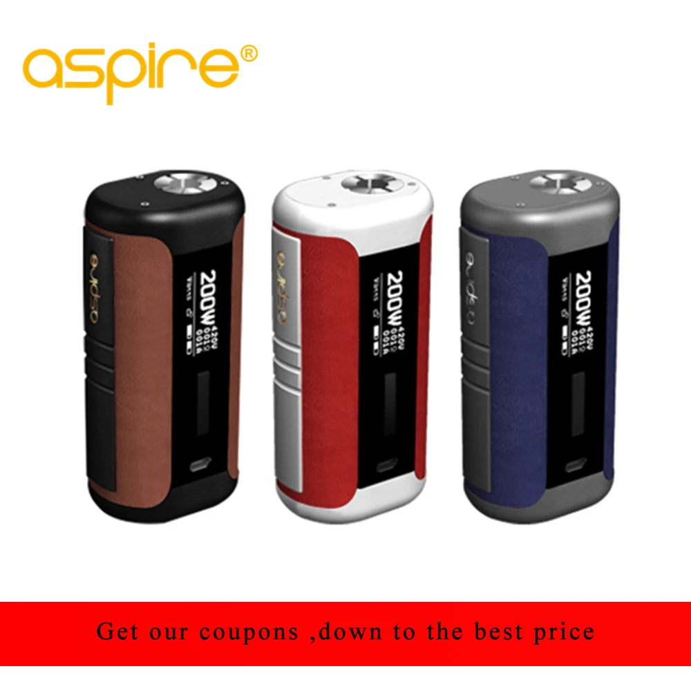 Оригинальный Aspire модуль ускорителя 200 Вт электронная сигарета Спидер поле Mod Vape