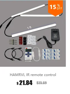 HAMRVL Мини 3 W/6 W Led акриловая настенная лампа AC85-265V 14/22/29/40 см Длинные теплые белые постельные принадлежности комнаты, гостиной, Крытый настенный светильник для дома