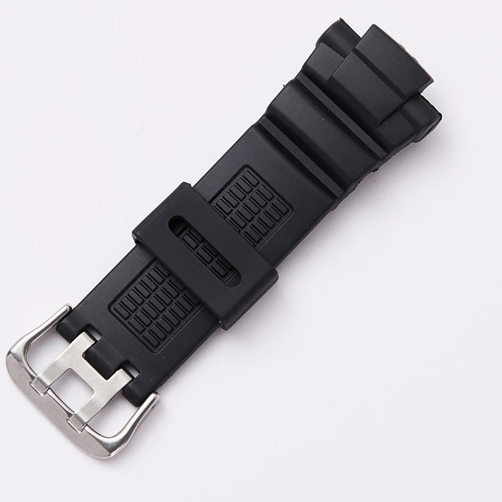 Черные часы группа для Casio G SHOCK GW 3000B 3500B 2500B 2000 1500B силиконовый ремешок серебряный